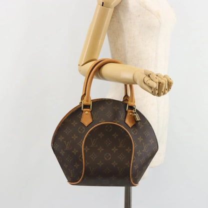 Louis Vuitton Ellipse Monogram, Brown, Canvas, Handbag