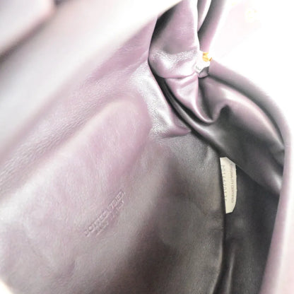Bottega Veneta The Chain Leather, Burgundy, Leather, Bag