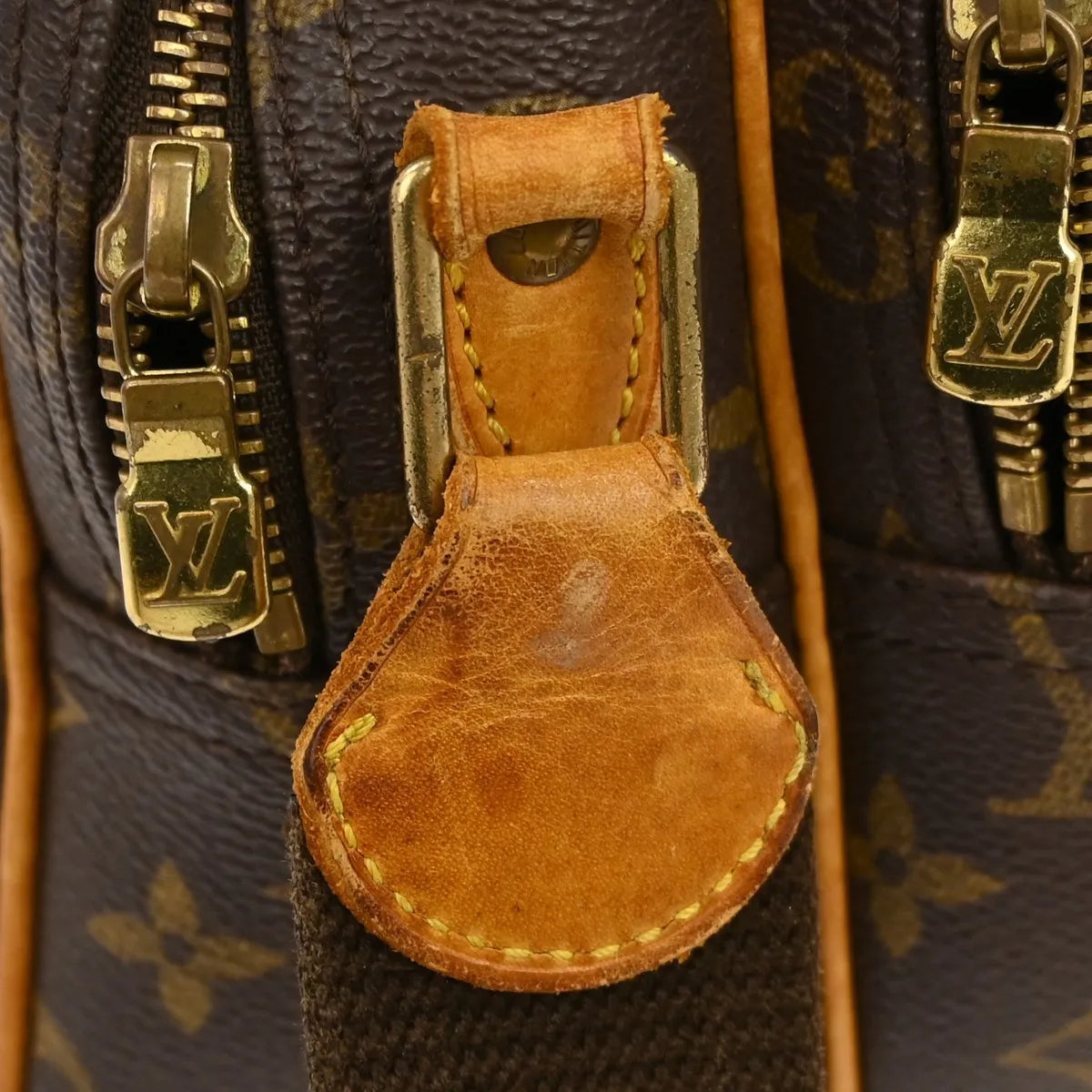 Louis Vuitton Reporter Monogram, Brown, Canvas, Shoulder Bag