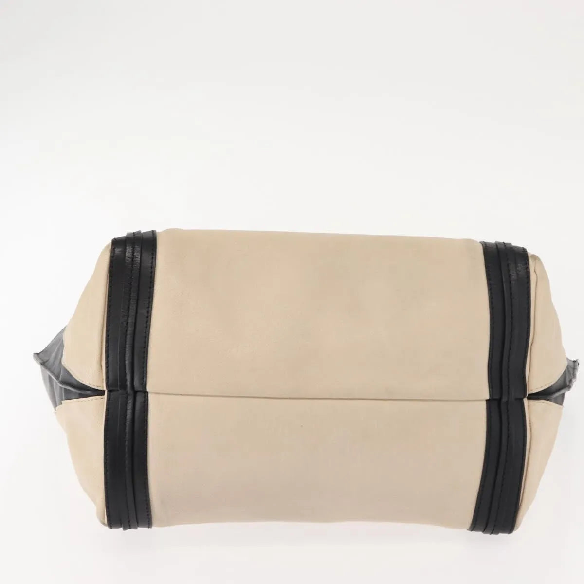 Chloe Alison East West Tote Leather, Beige, Leather, Tote Bag