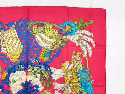 Hermes Carré 90 Silk multicolor, Multicolour, Silk, Scarf