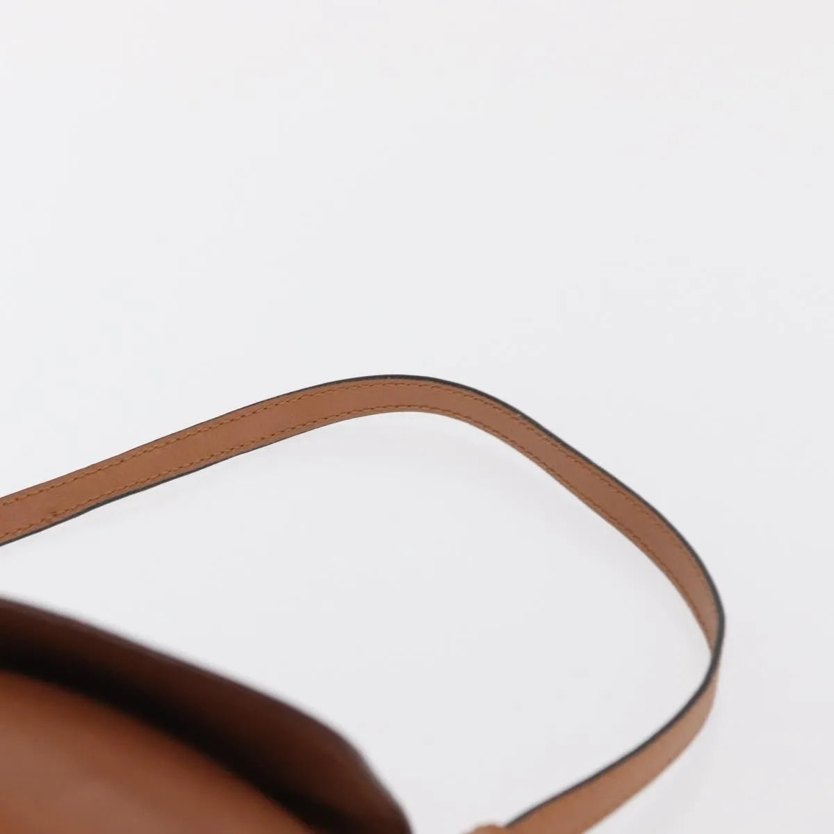 Chloe Lily Leather, Brown, Leather, Shoulder Bag