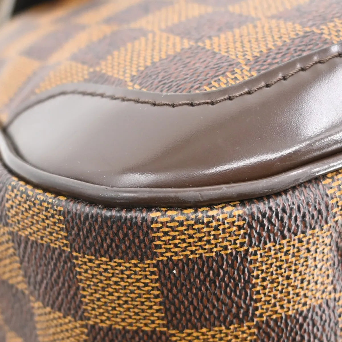 Louis Vuitton Verona Damier Ebene, Brown, Canvas, Tote Bag