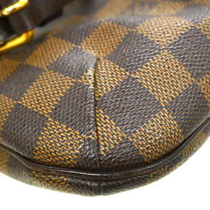 Louis Vuitton Bloomsbury Damier, Brown, Canvas, Shoulder Bag