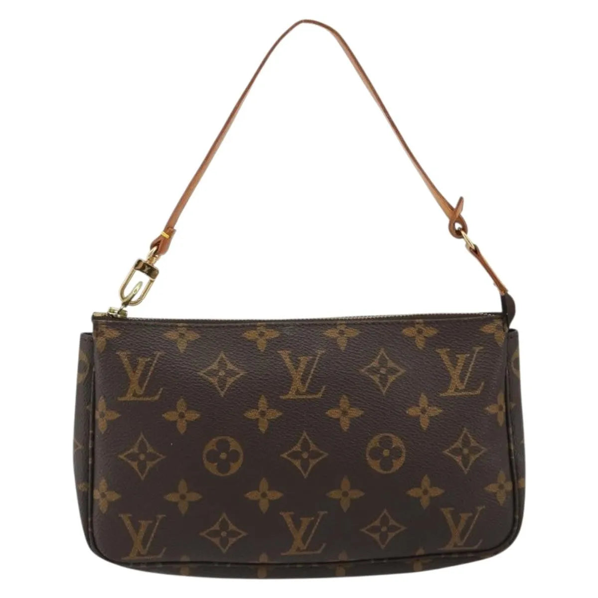 Louis Vuitton Pochette Accessoires NM Monogram Canvas, Brown, Canvas, Clutch