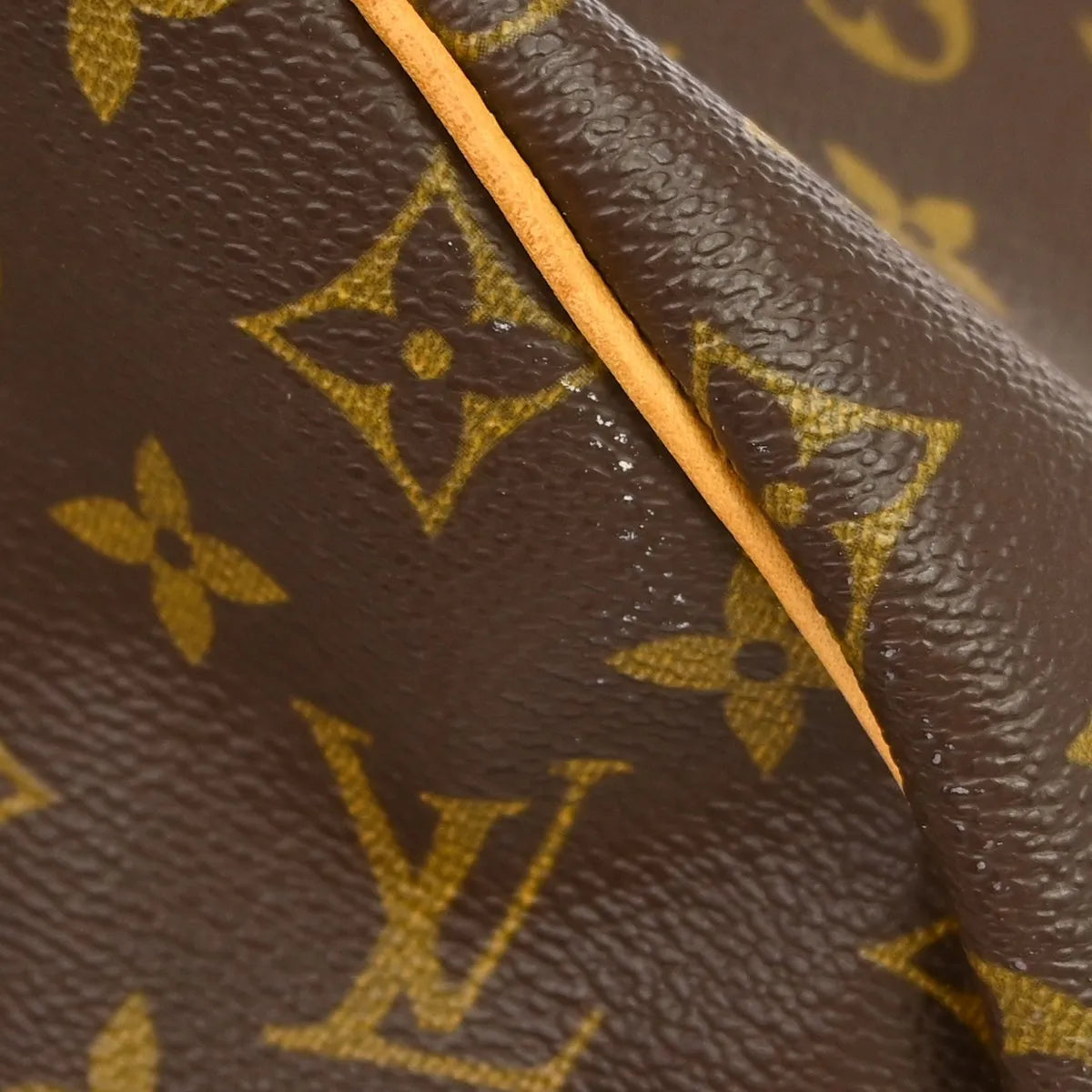 Louis Vuitton Keepall Bandoulière Monogram, Brown, Canvas, Travel Bag