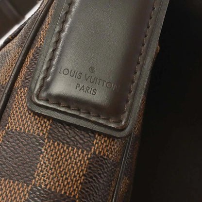 Louis Vuitton District Messenger Damier, Brown, Canvas, Shoulder Bag