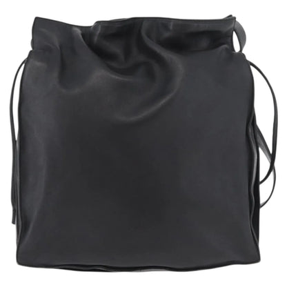 Loewe Flamenco Leather, Black, Leather, Shoulder Bag