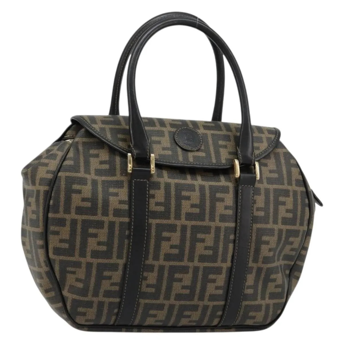 Fendi Zucca Tote FF motif, Multicolour, Canvas, Handbag