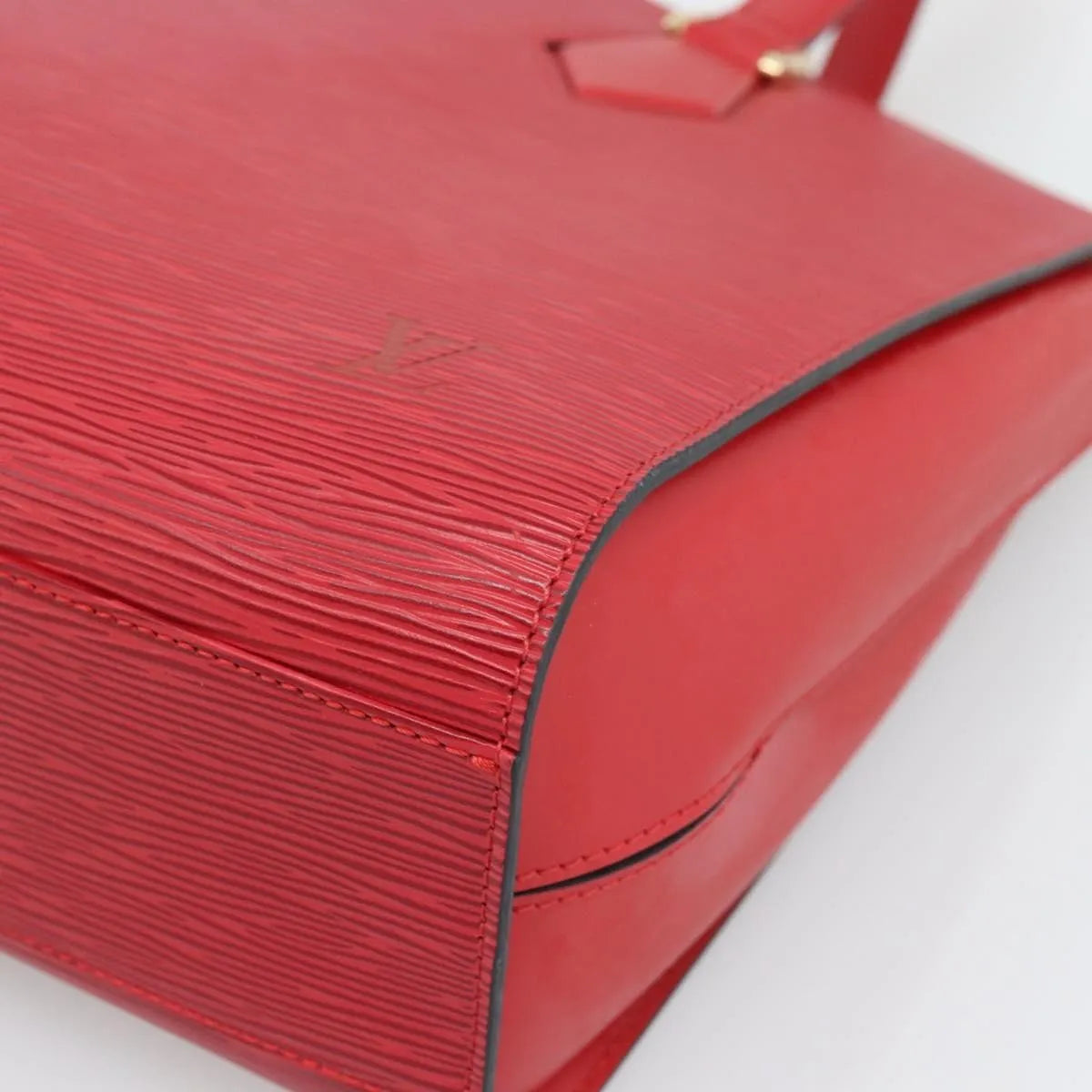 Louis Vuitton Duplex Epi Leather, Red, Leather, Shoulder Bag