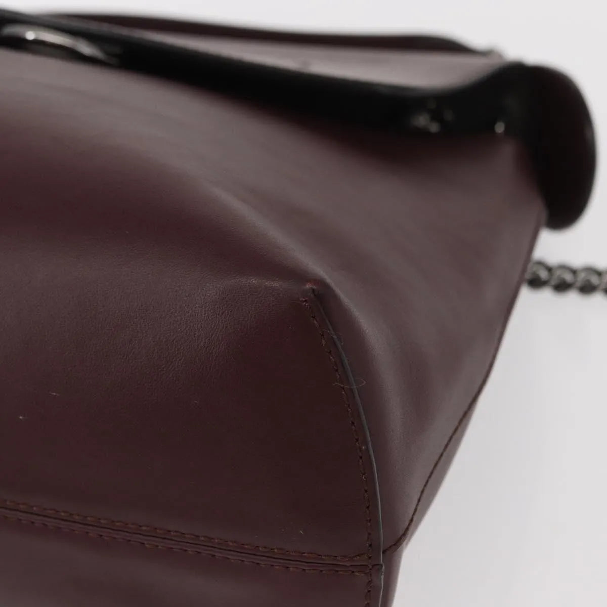 Fendi Back to School Leather, Burgundy, Leather, Backpack