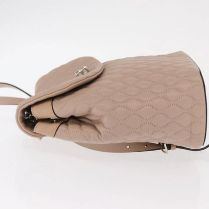 Bally Vintage Leather, Pink, Leather, Backpack