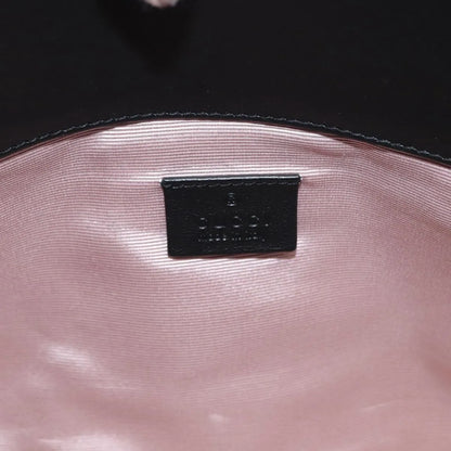 Gucci Linea Matisse Interlocking G Top Handle Tote Leather, Black, Leather, Shoulder Bag