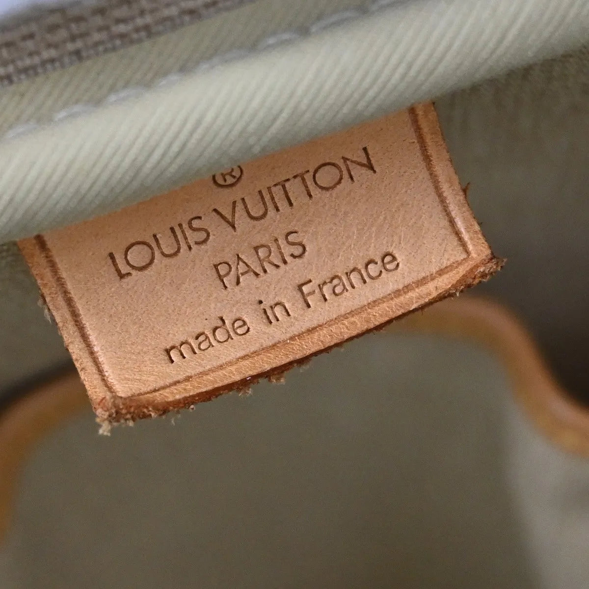 Louis Vuitton Deauville Monogram, Brown, Canvas, Handbag
