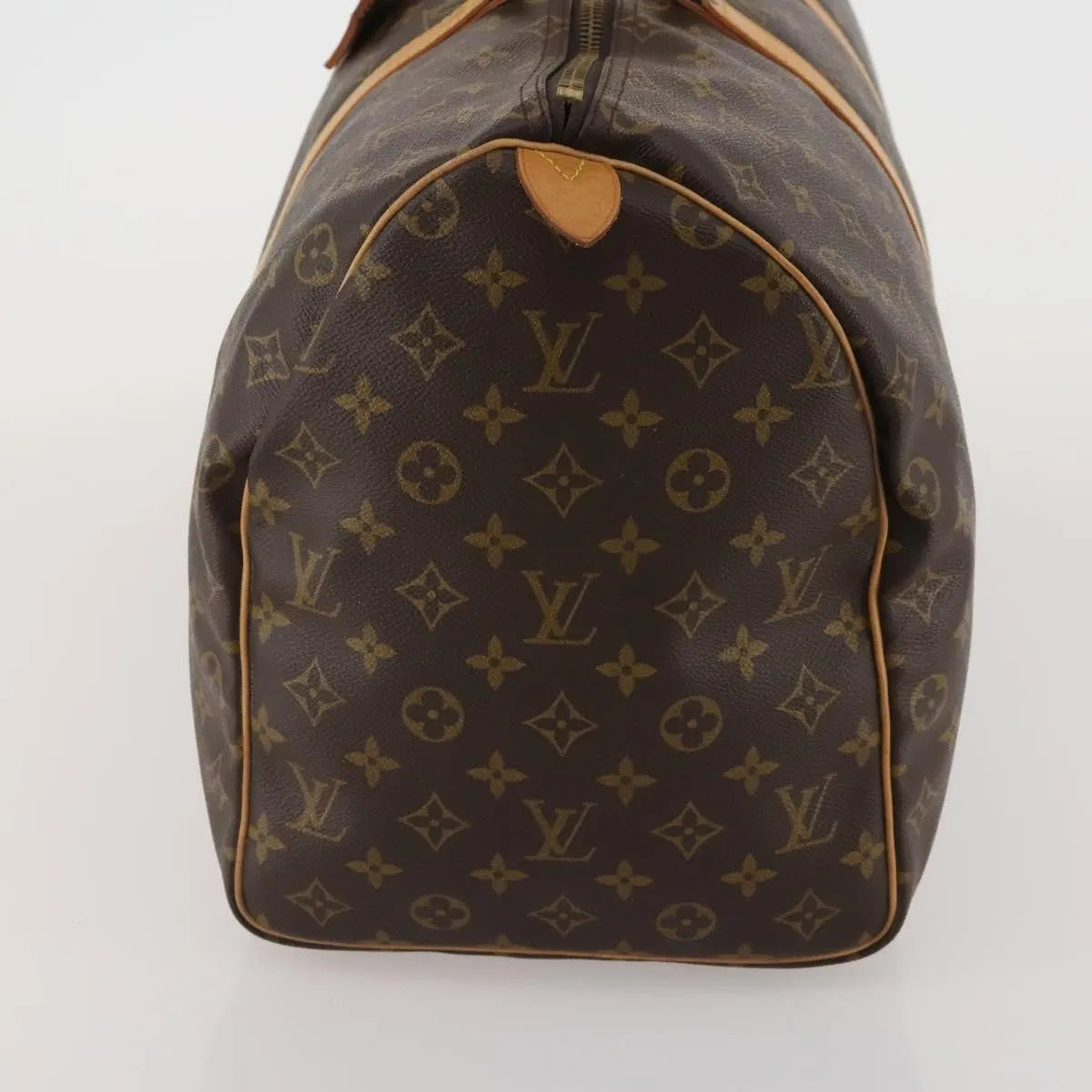 Louis Vuitton Keepall Monogram Canvas, Brown, Canvas, Travel Bag