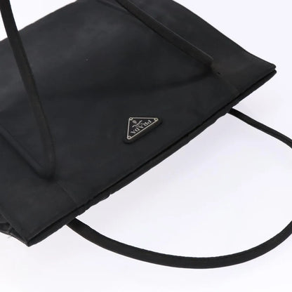 Prada cabas tessuto nylon, Black, Nylon, Handbag