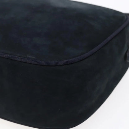 Salvatore Ferragamo Vala Leather, Navy, Leather, Shoulder Bag