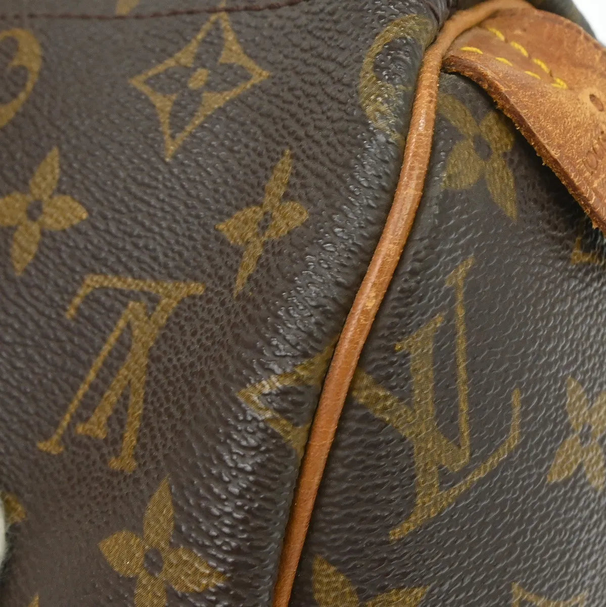 Louis Vuitton Speedy Monogram Canvas, Brown, Canvas, Handbag