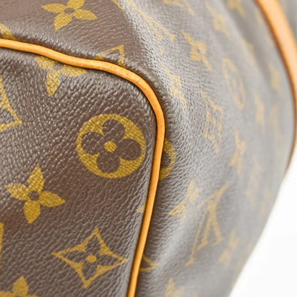 Louis Vuitton Keepall Monogram Canvas, Brown, Canvas, Travel Bag