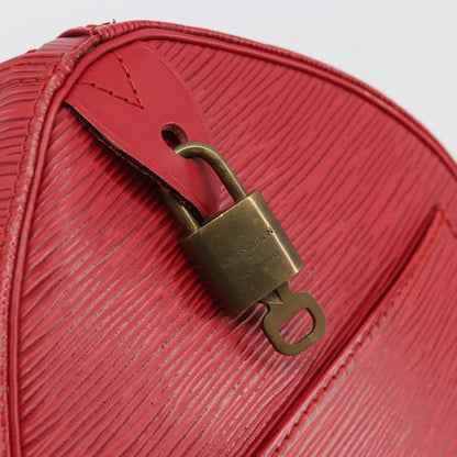 Louis Vuitton Speedy Epi Leather, Red, Leather, Handbag