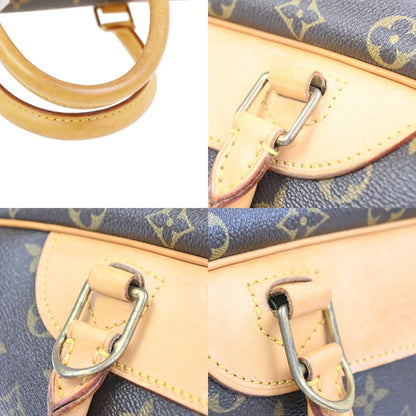 Louis Vuitton Deauville Monogram Canvas, Brown, Canvas, Handbag