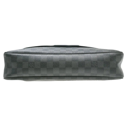 Louis Vuitton Daniel Messenger Damier Graphite, Black, Canvas, Shoulder Bag