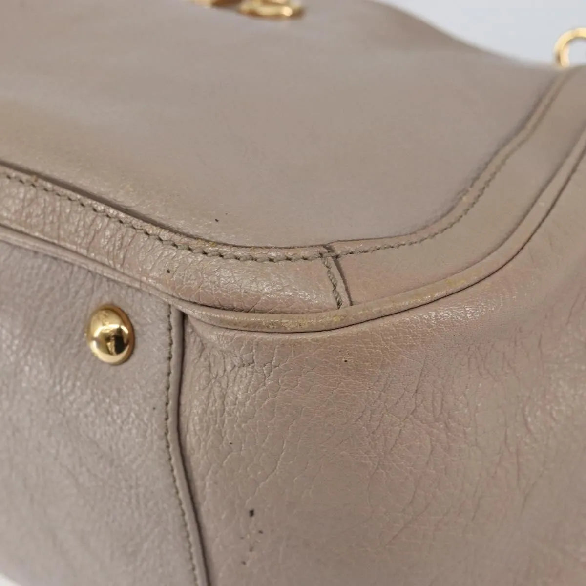 Salvatore Ferragamo Gancini Leather, Pink, Leather, Handbag
