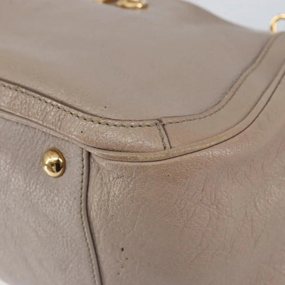 Salvatore Ferragamo Gancini Leather, Pink, Leather, Handbag