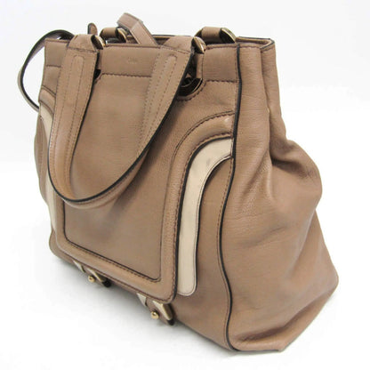 Chloe Vintage Leather, Brown, Leather, Handbag