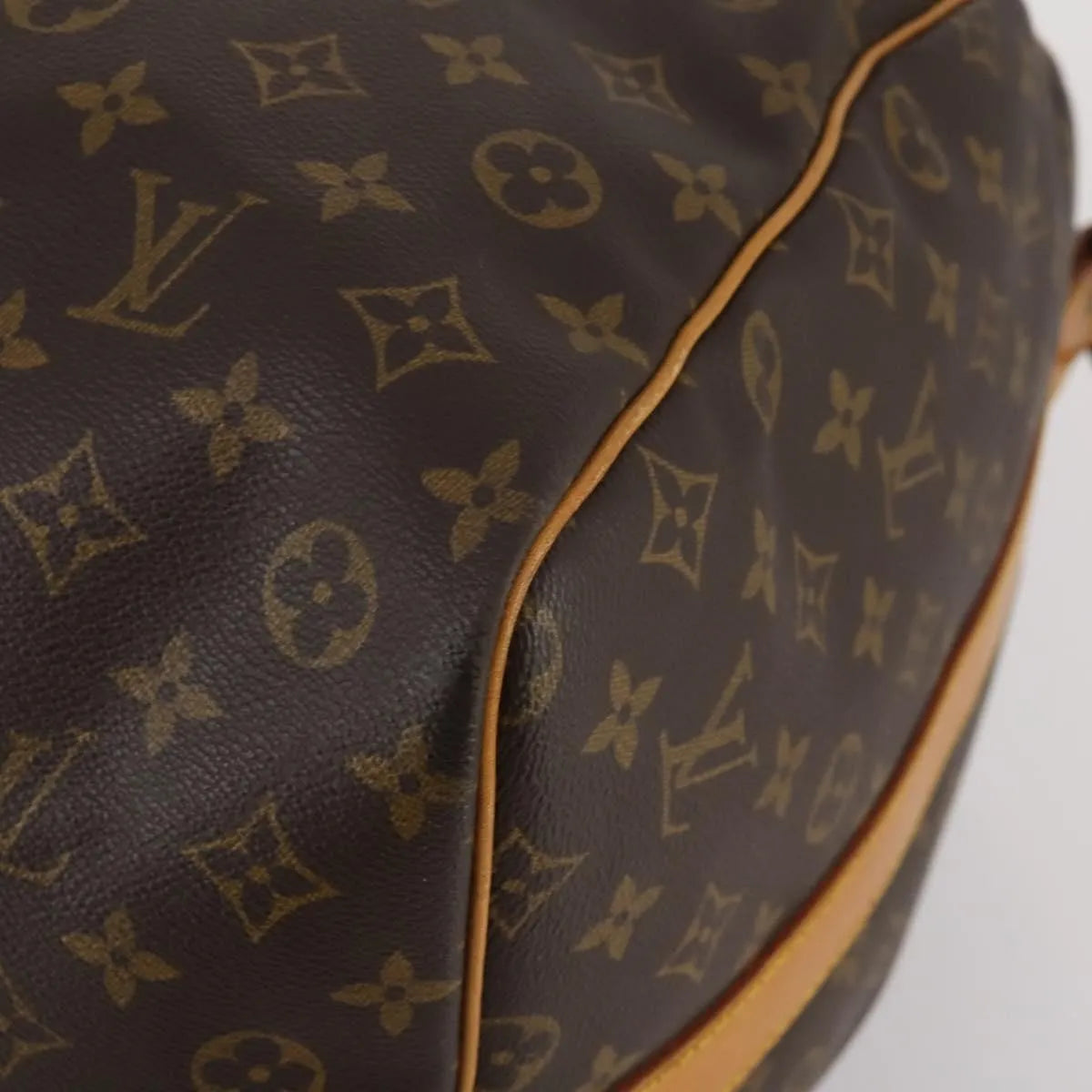 Louis Vuitton Keepall Bandoulière Monogram, Brown, Canvas, Travel Bag