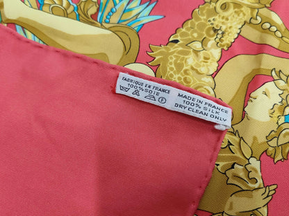Hermes Carré 90 Silk multicolor, Multicolour, Silk, Scarf