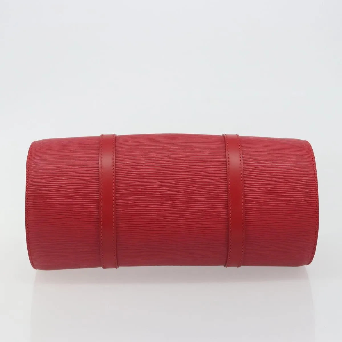 Louis Vuitton Soufflot Epi Leather, Red, Leather, Handbag