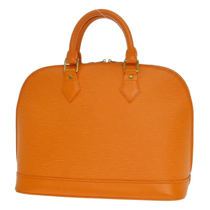 Louis Vuitton Alma Epi Leather, Orange, Leather, Handbag
