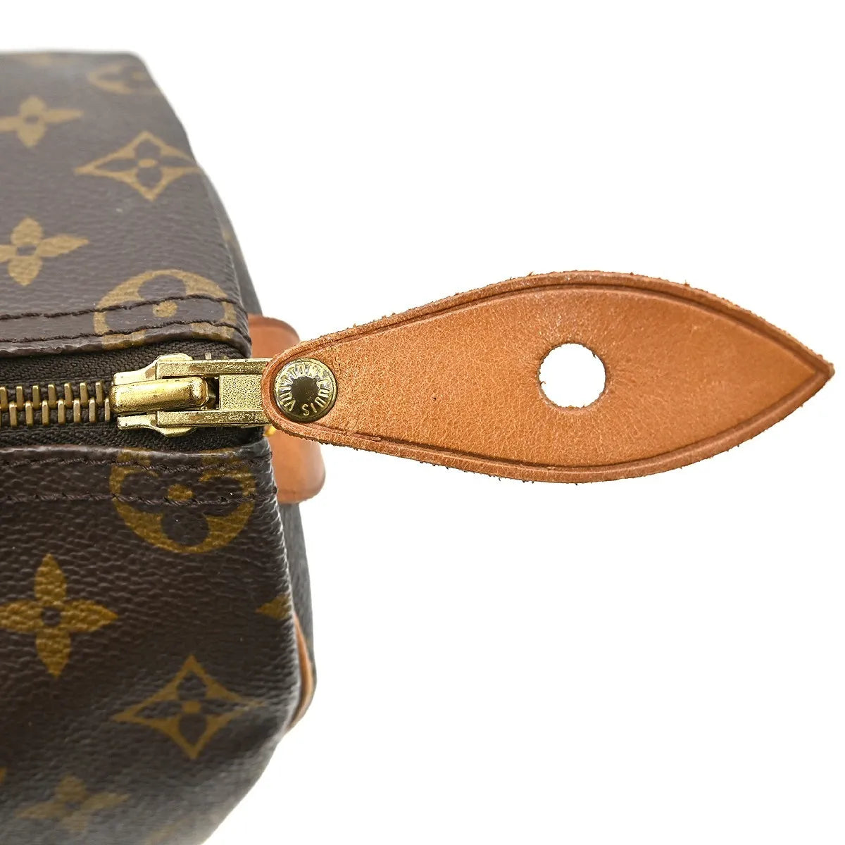Louis Vuitton Speedy Monogram, Brown, Canvas, Handbag