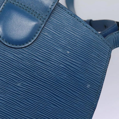 Louis Vuitton Cluny Epi Leather, Blue, Leather, Shoulder Bag