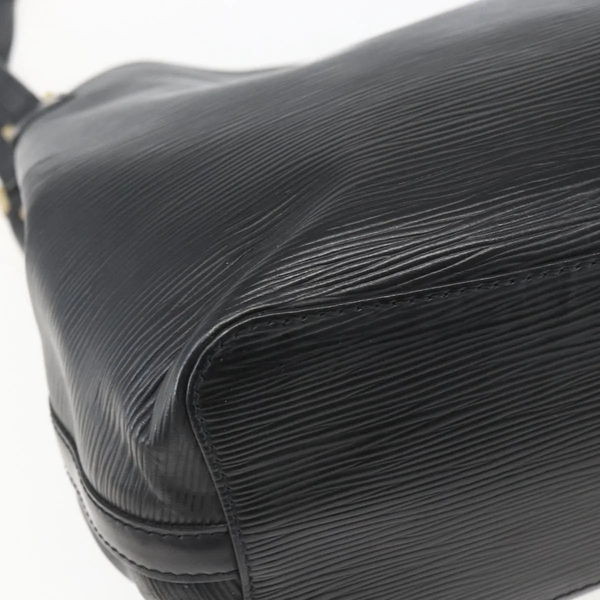 Louis Vuitton Mandara Epi Leather, Black, Leather, Shoulder Bag