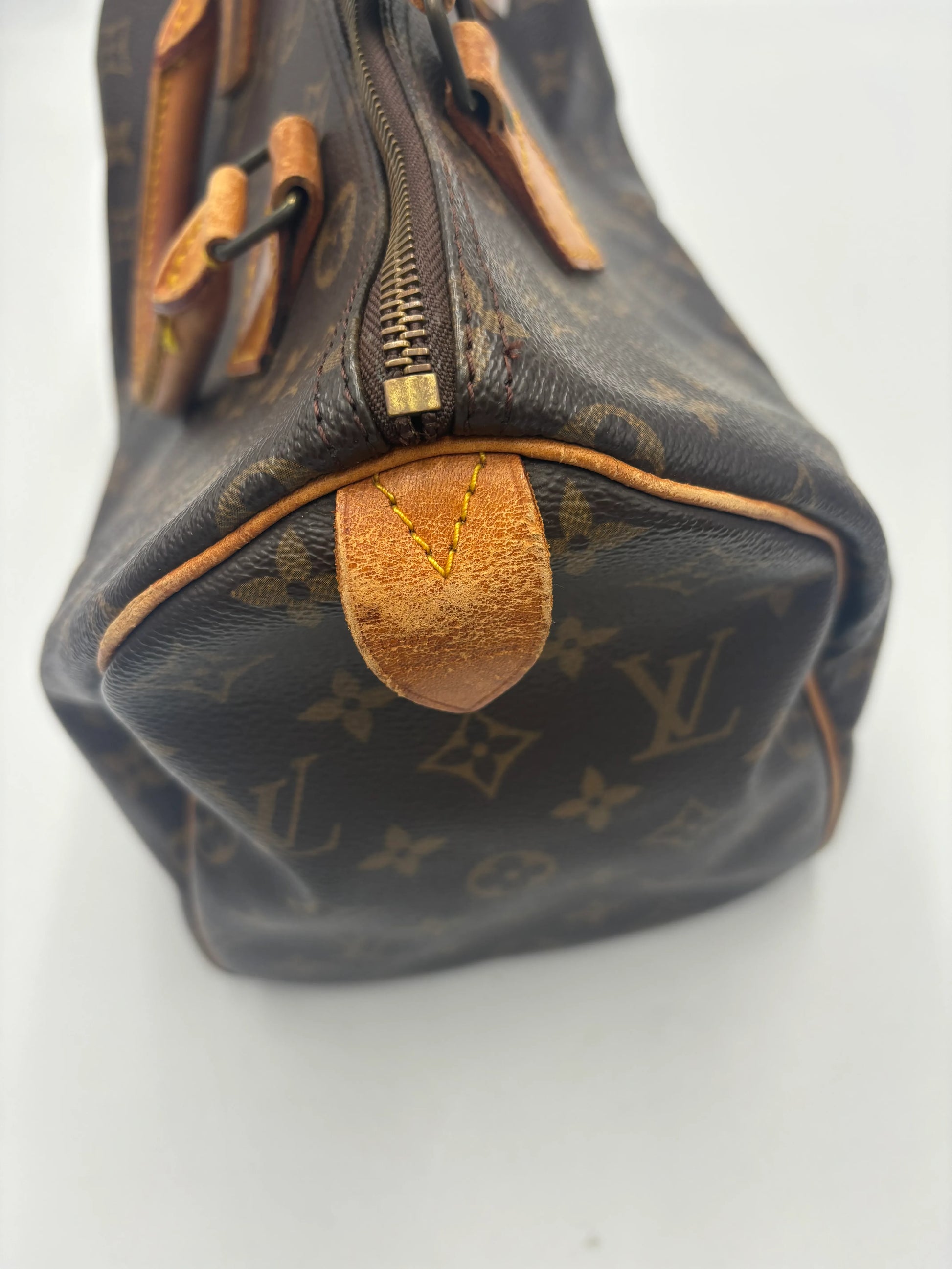 Louis Vuitton Speedy Monogram Canvas, Brown, Canvas, Handbag
