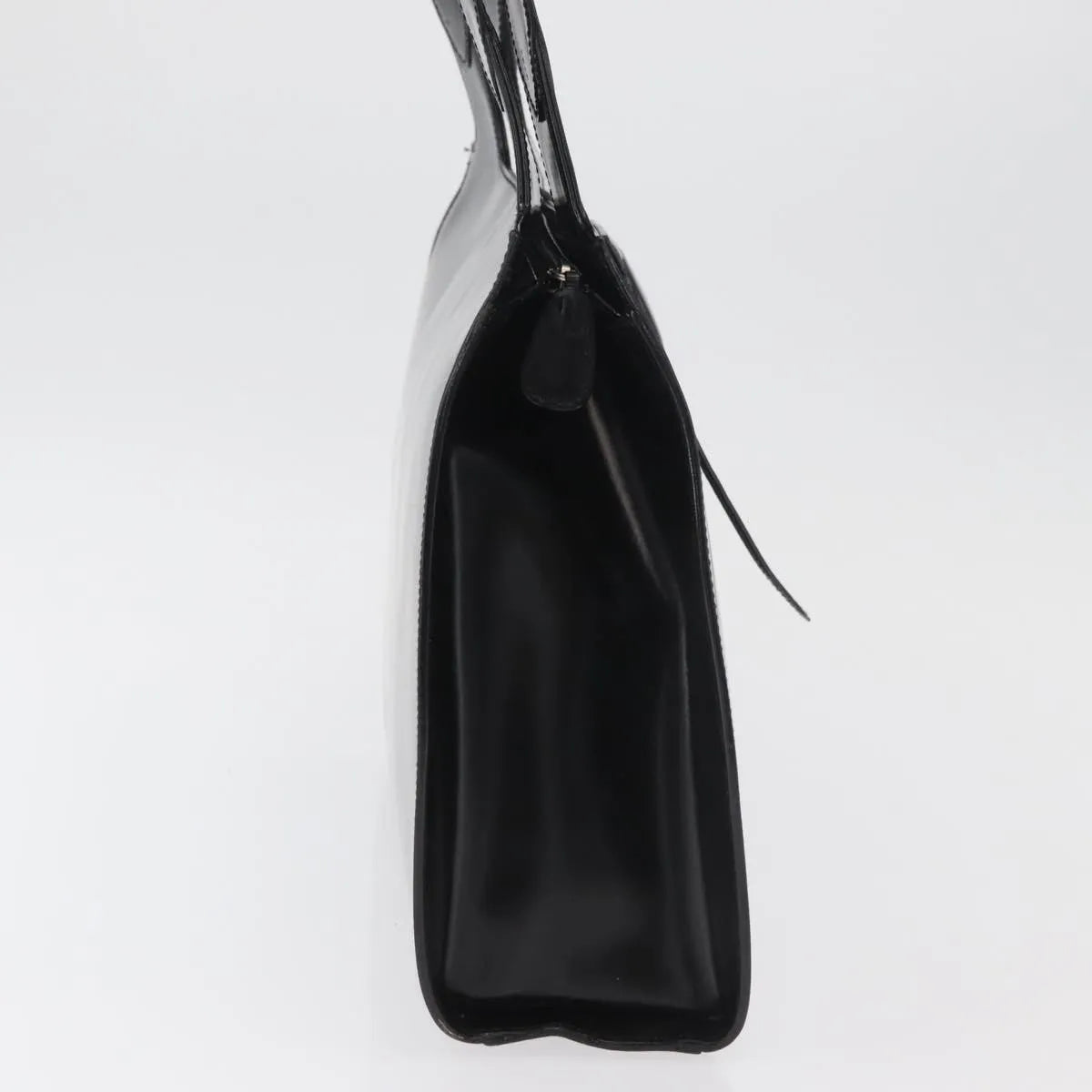 Salvatore Ferragamo Gancini Tote Patent leather, Black, Patent Leather, Tote Bag