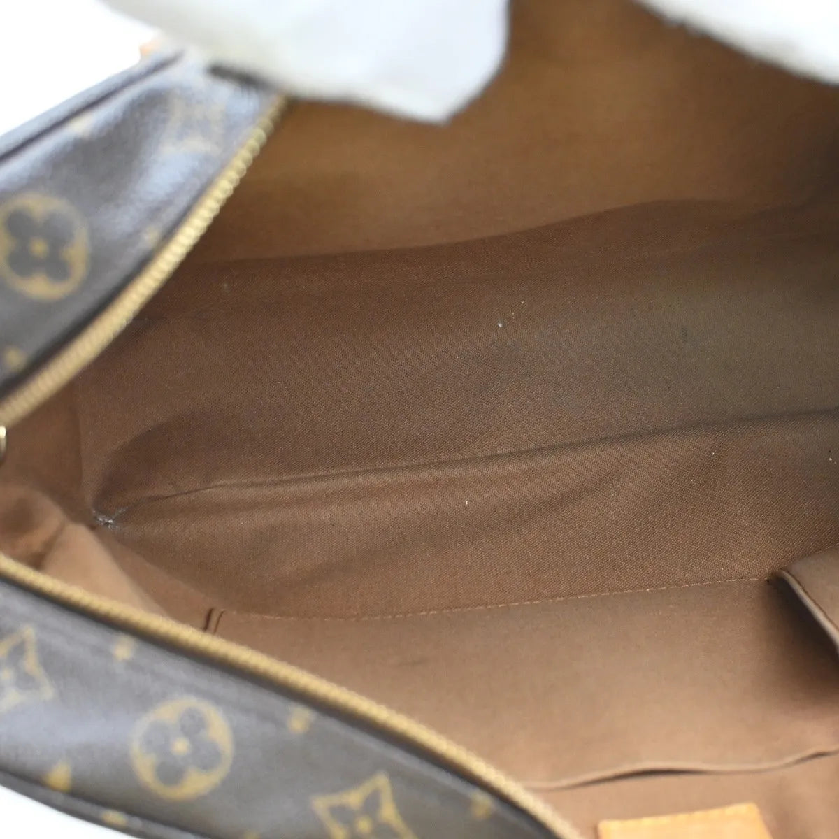 Louis Vuitton Sac Bosphore Monogram Canvas, Brown, Leather, Briefcase