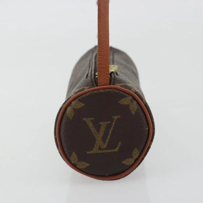 Louis Vuitton Pochette Papillon Monogram, Brown, Canvas, Clutch