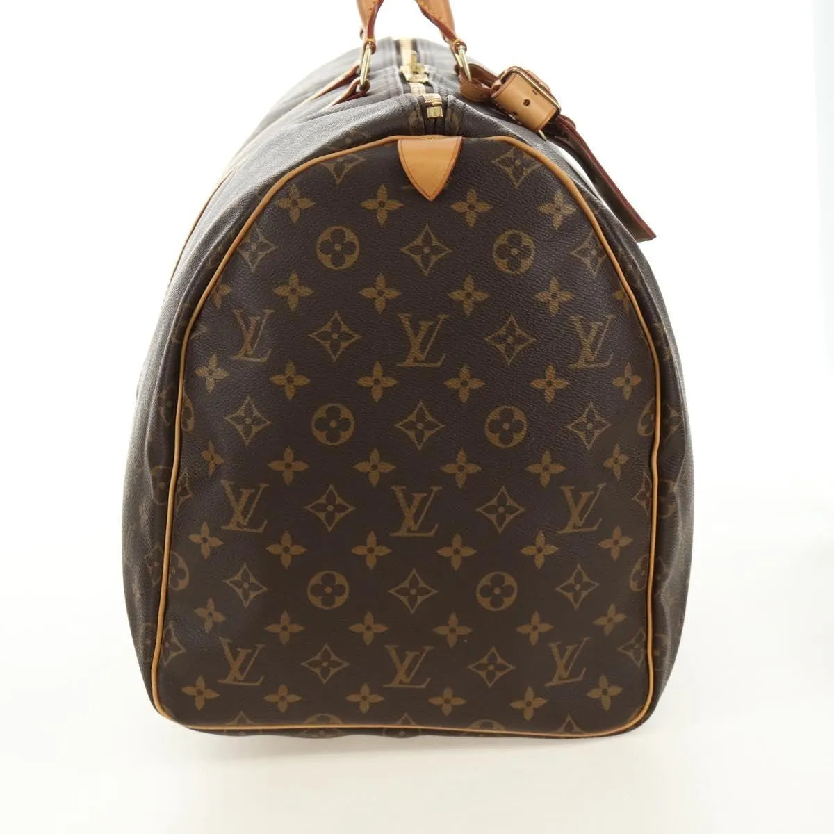 Louis Vuitton Keepall Monogram Canvas, Brown, Canvas, Travel Bag