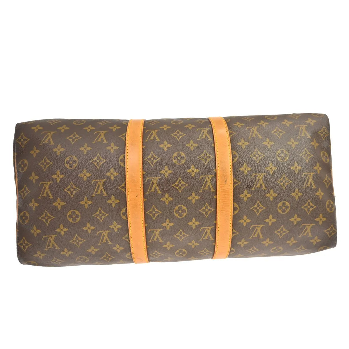 Louis Vuitton Keepall Monogram Canvas, Brown, Canvas, Travel Bag
