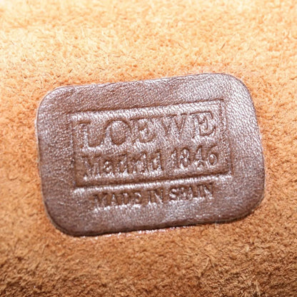 Loewe Anagram Leather, Beige, Leather, Handbag