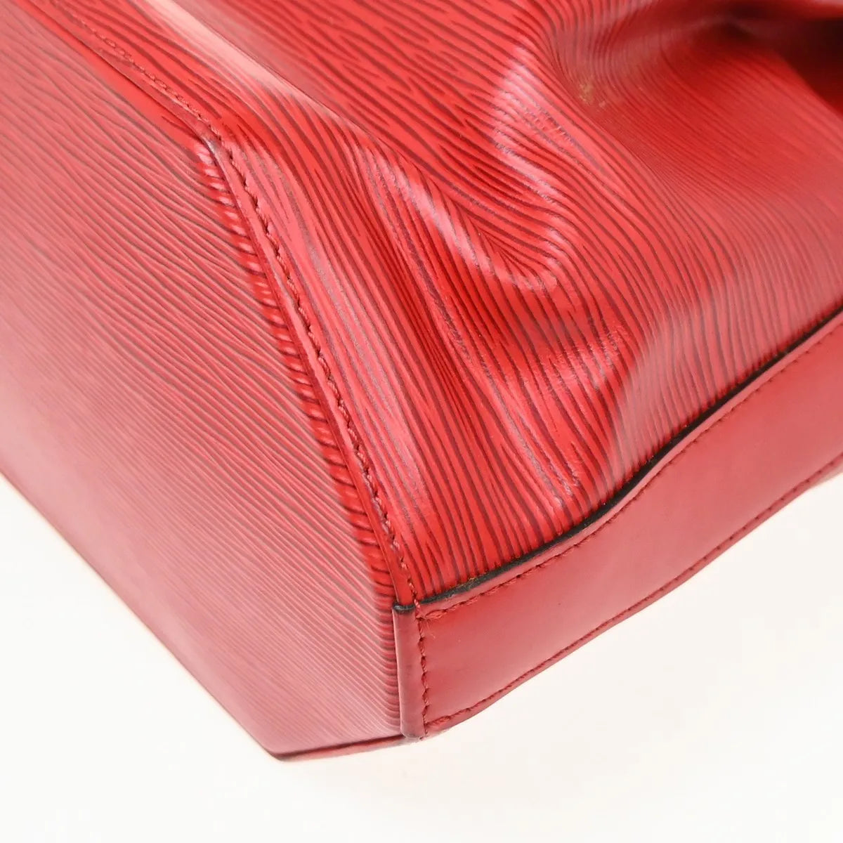 Louis Vuitton Vintage Sac d'Epaule Epi Leather, Red, Leather, Shoulder Bag