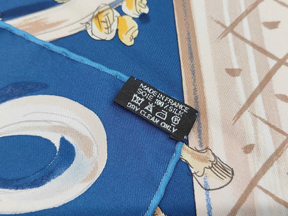 Hermes Carré 90 Silk multicolor, Multicolour, Silk, Scarf