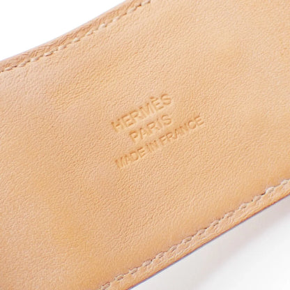 Hermes Collier de Chien Leather, Orange, Leather, Bracelet