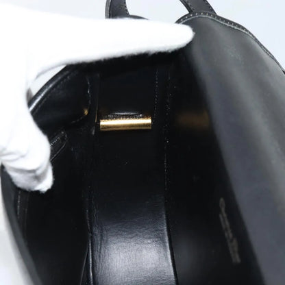 Christian Dior Vintage Leather, Black, Leather, Shoulder Bag