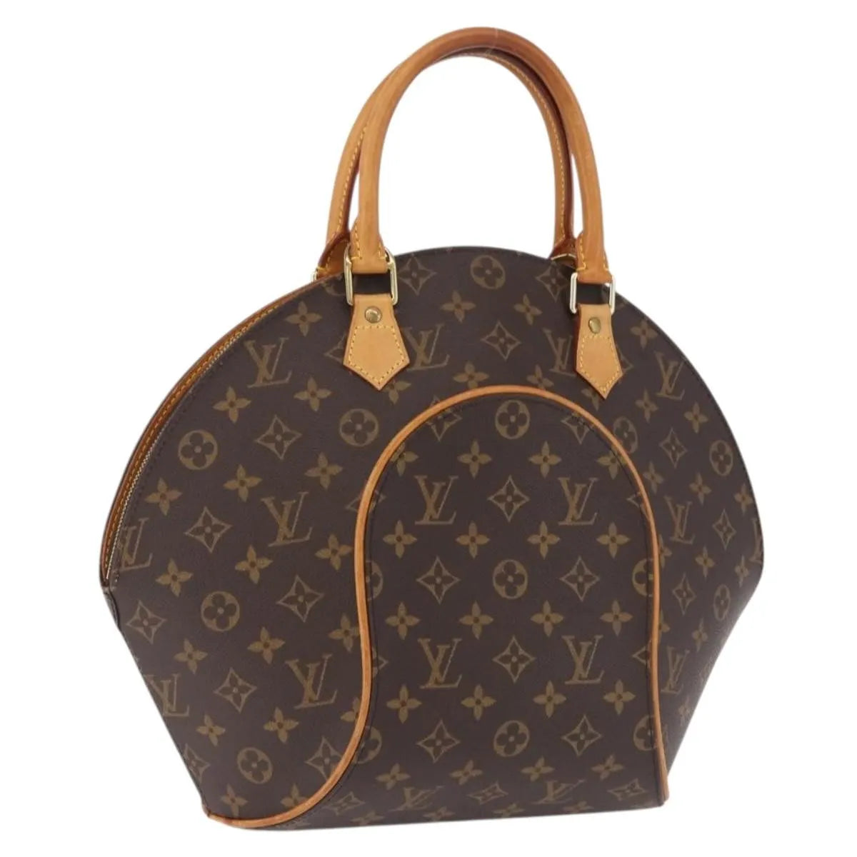 Louis Vuitton Ellipse Monogram, Brown, Canvas, Handbag