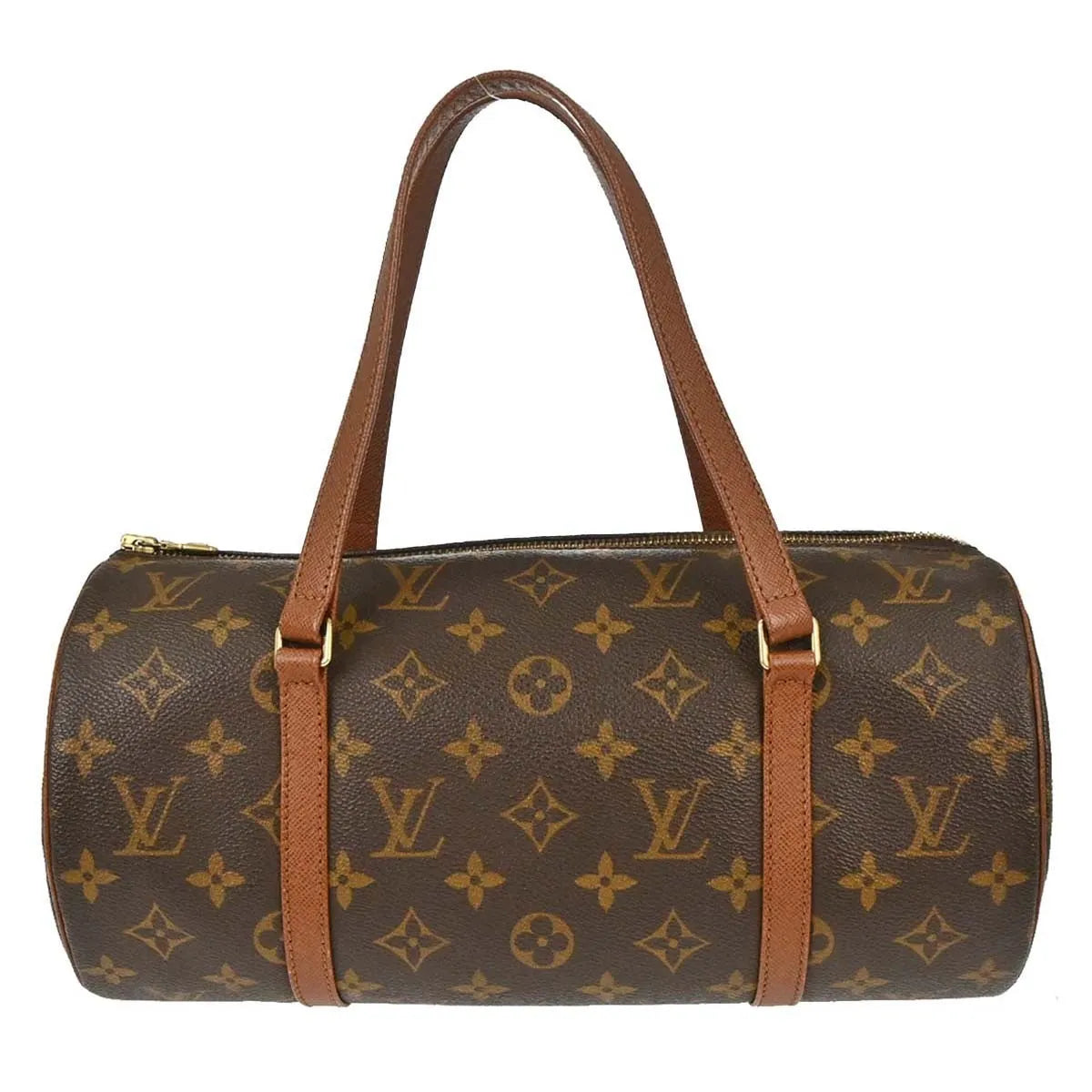 Louis Vuitton Papillon Monogram Canvas, Brown, Canvas, Handbag
