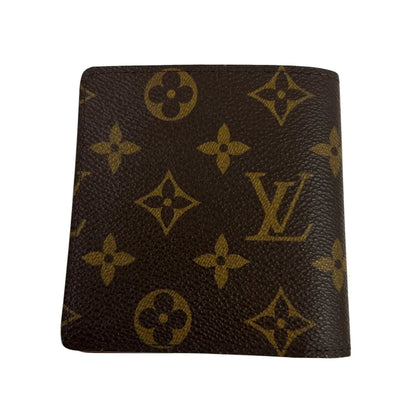 Louis Vuitton Marco Monogram Canvas, Brown, Canvas, Wallet